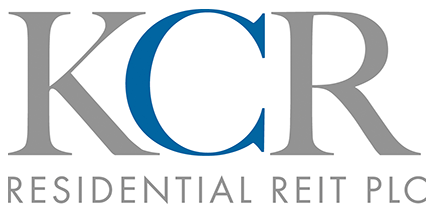 Logo | AIM-listed real estate investment trust | KCR Residential REIT plc